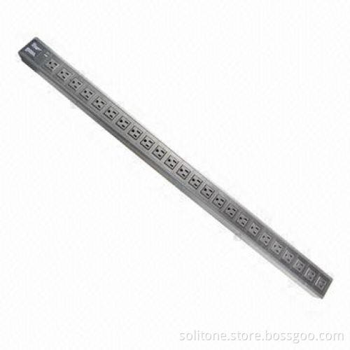 24-way PDU/USA Plug Socket, 15A, 19-inch Network Cabinet, Size 1.5U